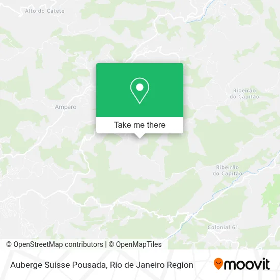 Auberge Suisse Pousada map