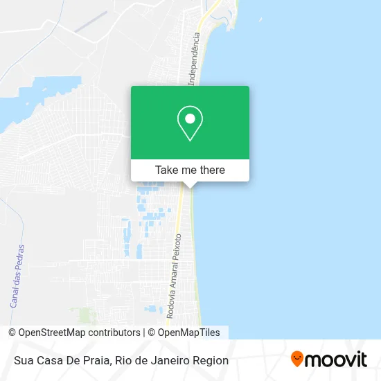 Sua Casa De Praia map