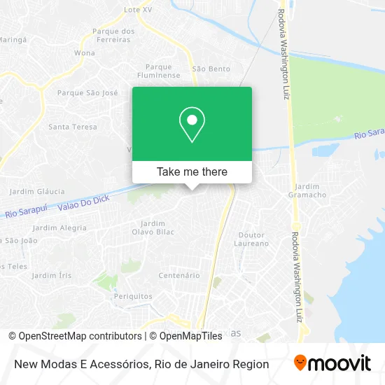New Modas E Acessórios map