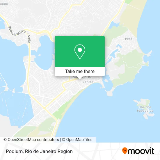 Podium map