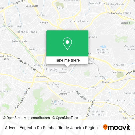 Advec - Engenho Da Rainha map