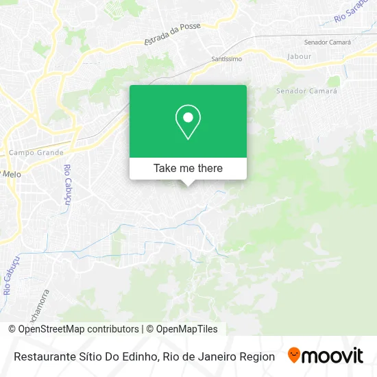 Restaurante Sítio Do Edinho map