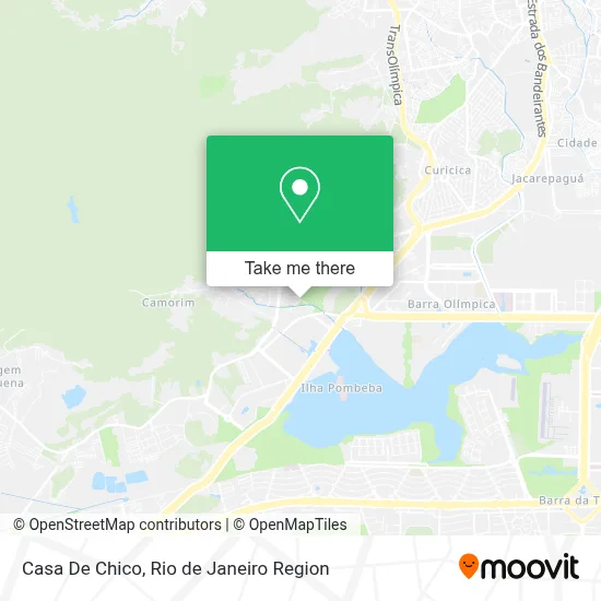 Casa De Chico map