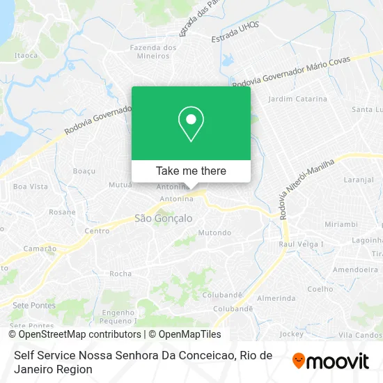 Self Service Nossa Senhora Da Conceicao map