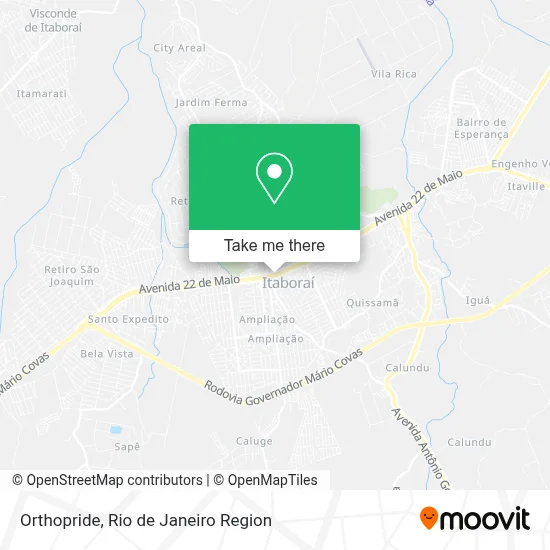 Orthopride map
