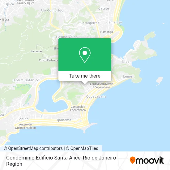Condominio Edificio Santa Alice map