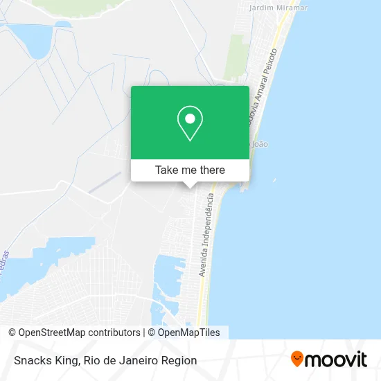 Snacks King map