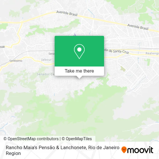 Rancho Maia's Pensão & Lanchonete map