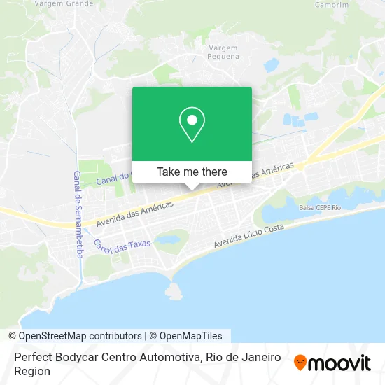 Perfect Bodycar Centro Automotiva map