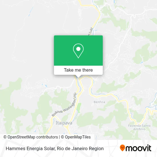 Hammes Energia Solar map