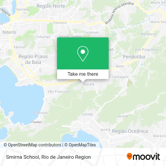Smirna School map