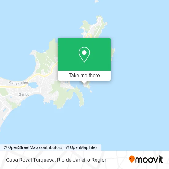 Casa Royal Turquesa map