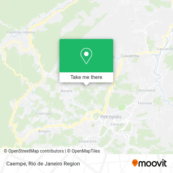 Caempe map