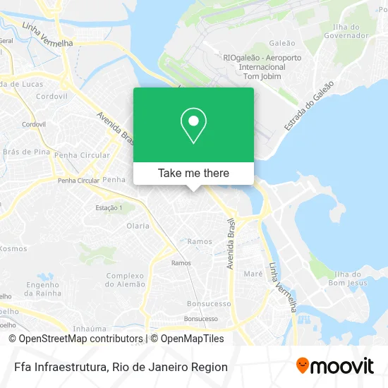Ffa Infraestrutura map