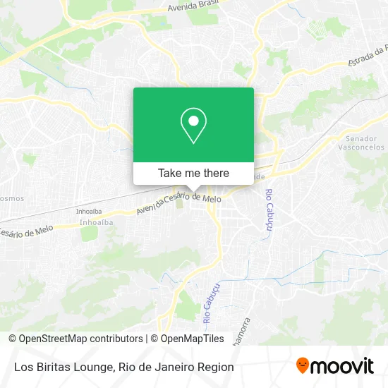 Los Biritas Lounge map
