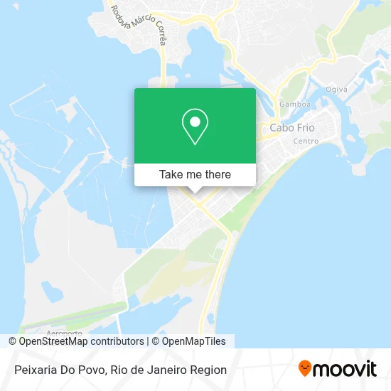 Peixaria Do Povo map