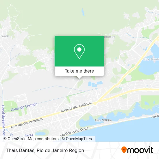 Thais Dantas map