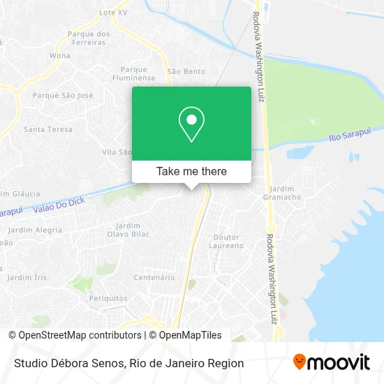 Studio Débora Senos map