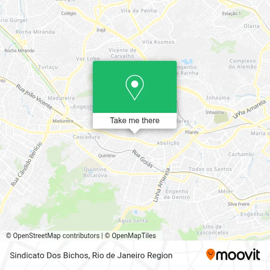 Sindicato Dos Bichos map