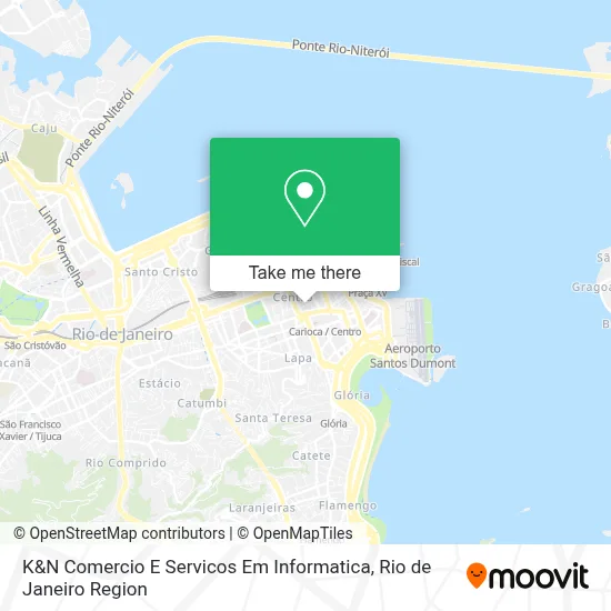 K&N Comercio E Servicos Em Informatica map