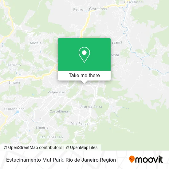 Estacinamento Mut Park map