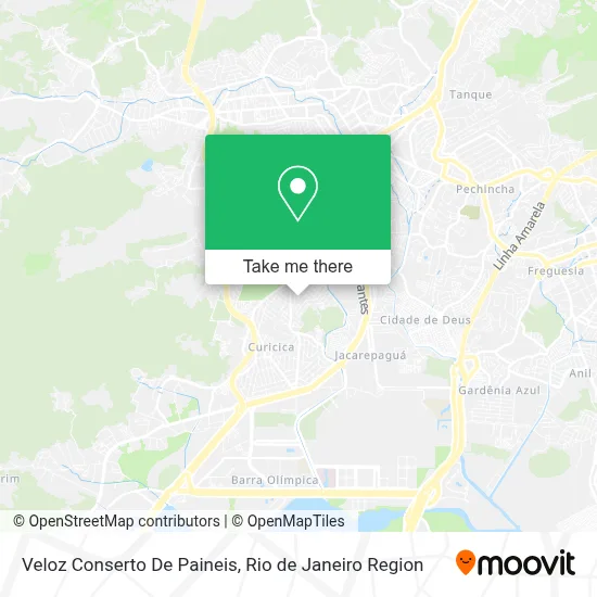 Veloz Conserto De Paineis map