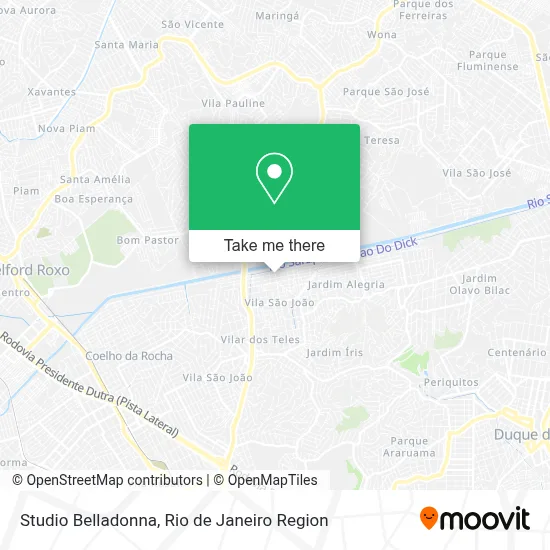 Studio Belladonna map