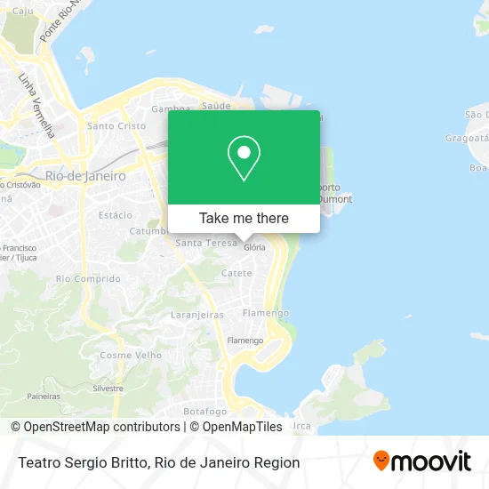 Teatro Sergio Britto map