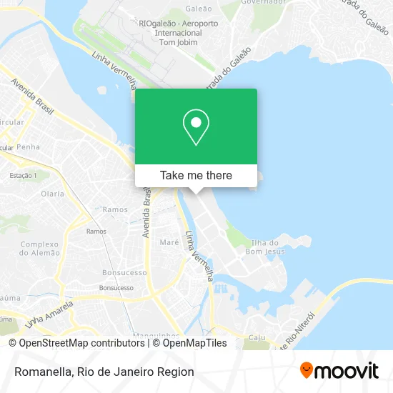 Romanella map