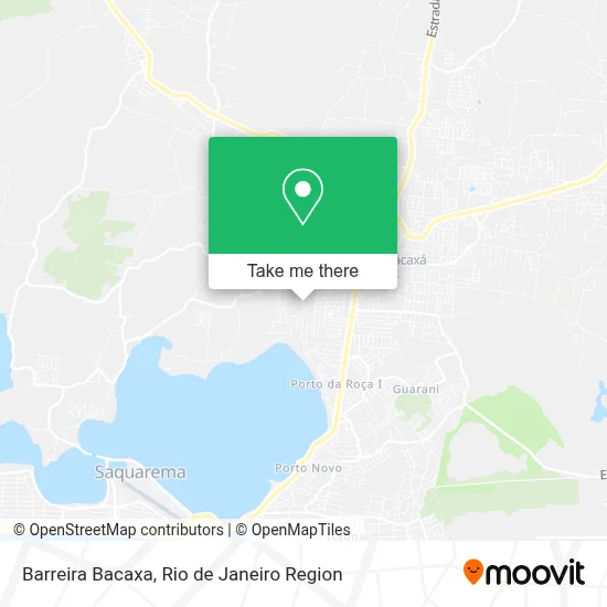 Barreira Bacaxa map