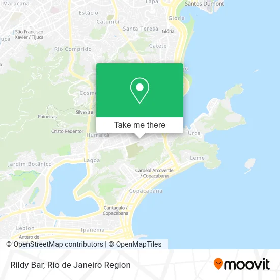 Rildy Bar map