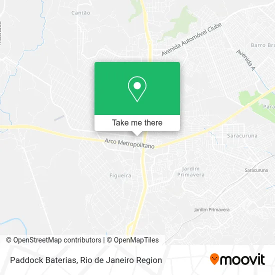 Paddock Baterias map