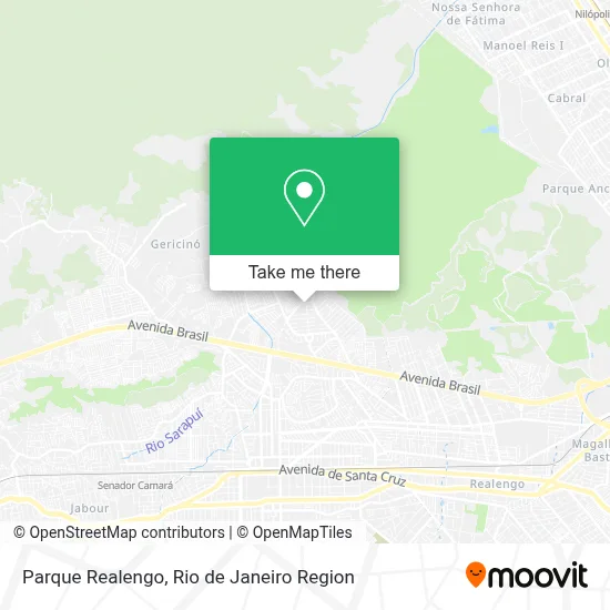 Parque Realengo map