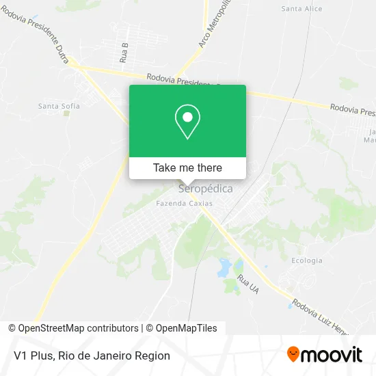 V1 Plus map