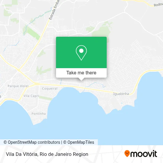 Vila Da Vitória map