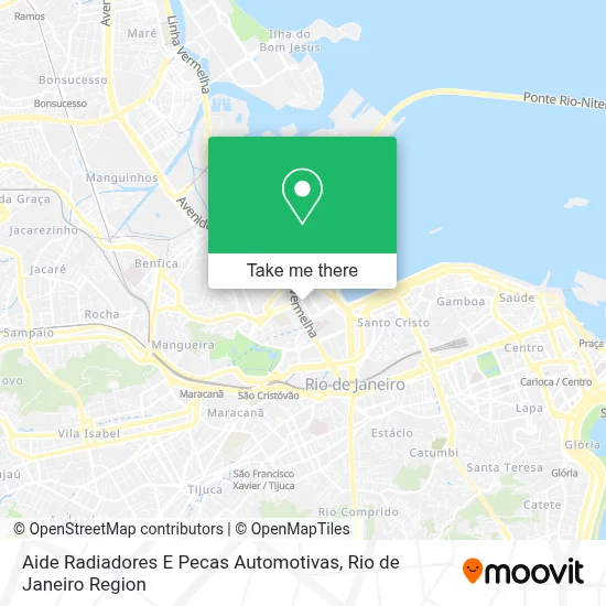 Aide Radiadores E Pecas Automotivas map