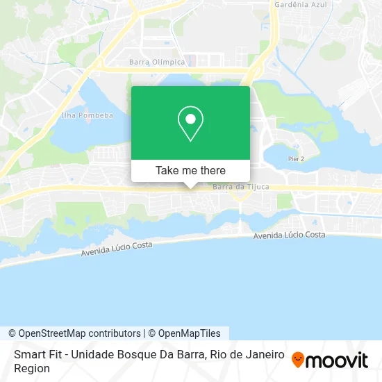 Smart Fit - Unidade Bosque Da Barra map