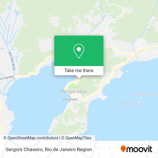 Sergio's Chaveiro map