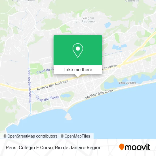 Pensi Colégio E Curso map