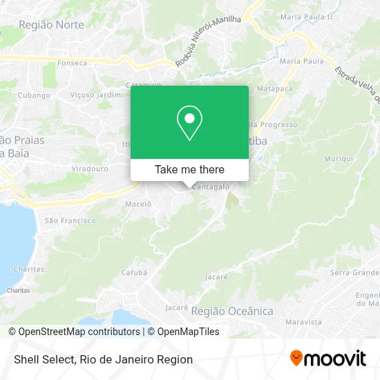 Shell Select map