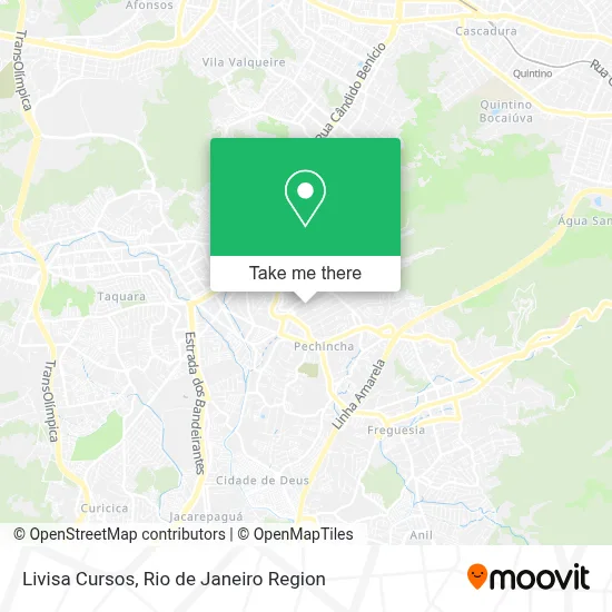 Livisa Cursos map