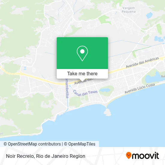 Noir Recreio map