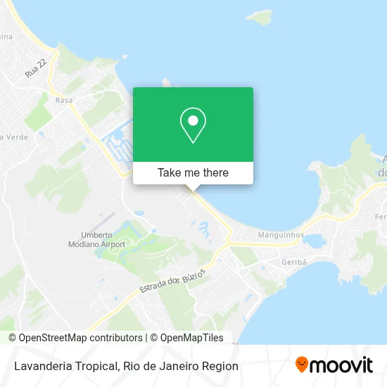 Lavanderia Tropical map