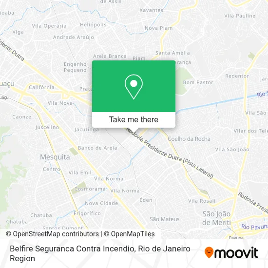 Belfire Seguranca Contra Incendio map