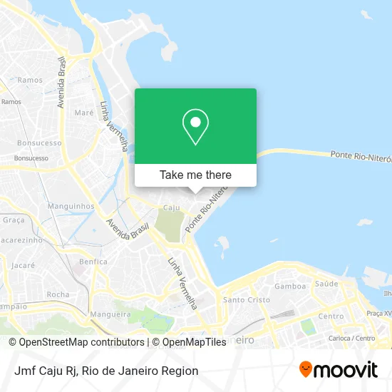 Jmf Caju Rj map