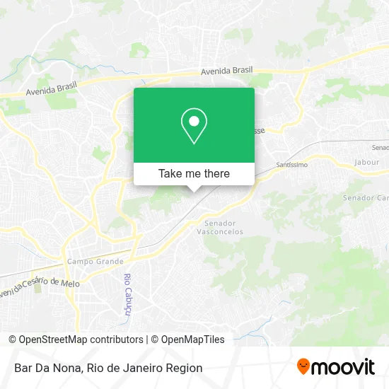 Bar Da Nona map