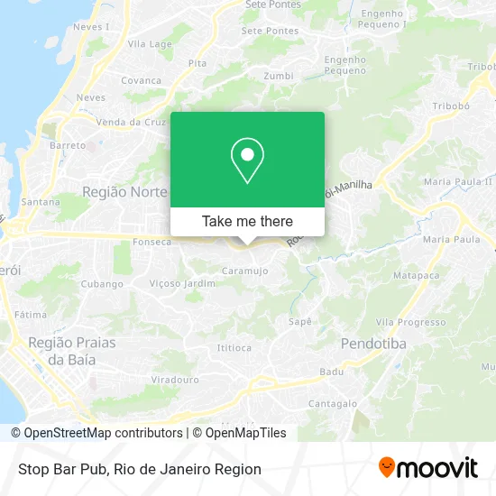 Stop Bar Pub map