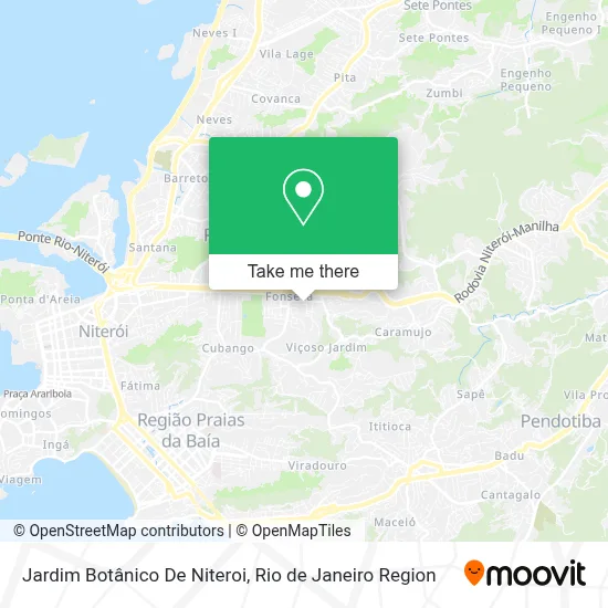 Jardim Botânico De Niteroi map