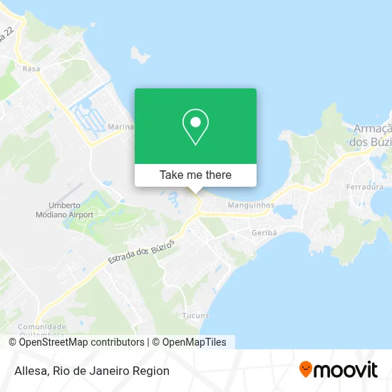 Allesa map