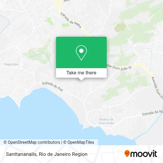 Santtananails map